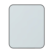Ogledalo za kupatilo Torino Black 60x75