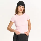 Cropp - Majica basic - pink