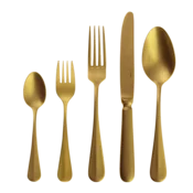 Set jedilnega pribora 30 kosov — Baguette Vintage PVD Gold Stone Wash - 130413