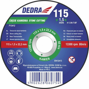 Dedra Rezalna plošča za kamen 115x3x22,2 mm - F13413