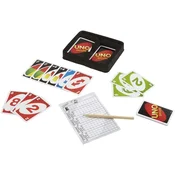 Mattel Družabna igra s kartami UNO Deluxe, za 2–10 igralcev