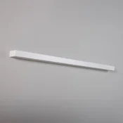 MCJ Mera LED stenska svetilka, širina 120 cm, bela, 3.000K - Hodnik - Sodobni - bela, matirana - Kovina