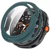 Ovitek z zaščito zaslona Techsuit Defense360 Pro za Samsung Galaxy Watch8 Classic - zelen