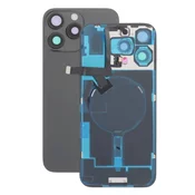 Apple iPhone 16 Pro Max - Stražnje staklo kucišta + staklo kamere + metalni okvir + Magsafe magnet (Black Titanium)