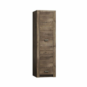 KONDELA omara Infinity 2 1D - temno pepel