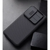Nillkin Ovitek za telefon Samsung Galaxy A56 5G,ohišje za telefon Nillkin CamShield Pro Primer,Zaščitni primer za drsni objektiv,črna, (5000075590)