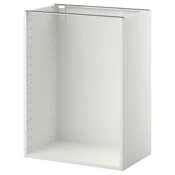 METOD Podni element, bela, 60x37x80 cm