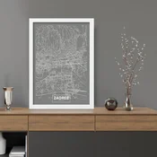 Wallity Dekorativna slika na platnu, 40x55cm, Šarena