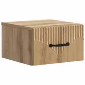 vidaXL Stenski nočni omarici Artisan hrast 34,5 x 33 x 20 cm