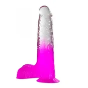 Fade out Dildo, 19.5 cm, Ljubicasti