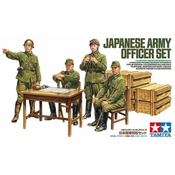 Tamiya maketa-miniatura KOMPLET ČASTNIKOV JAPONSKE VOJSKE • maketa-miniatura 1:35 figure • Level 2