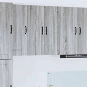 Vidaxl Kuhinjski element Siva Sonoma 30 x 31 x 80 cm Konstruiran les