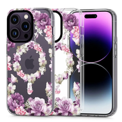 TECH-PROTECT MAGMOOD MAGSAFE IPHONE 14 PRO ROSE FLORAL (9490713935811)