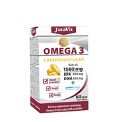 JutaVit - Omega 3 za srce in ožilje, 60 mehkih kapsul