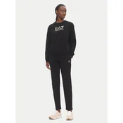 EA7 Emporio Armani Trenirka 7W000115 AF13135 MC004 Črna Regular Fit