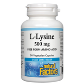 Natural Factors – L-Lizin Aminokislina 500 mg (90 kapsul)
