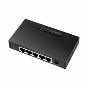 LogiLink NS0110 mrežni prekidac Gigabit Ethernet (10/100/1000) Crno