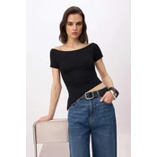 Trendyol Milla Ženska bluza, Crna
