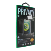 Zaščitno steklo za Apple iPhone 15 Pro Max Teracell, 2.5D full glue PRIVACY , črna