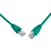 SOLARIX patch kabel CAT6 UTP PVC 5 m zeleni otporan na udarce