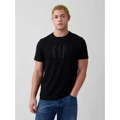 GAP Majica EVERYDAY  antracit / črna