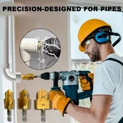 Komplet močnih svedrov za razširjanje cevi (3 kosi) | PIPEDRILL