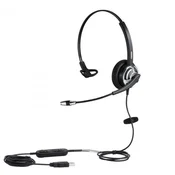 WELL Mairdi MRD-805 USB, slušalke z enim ušesom (USB z nadzorom glasnosti)