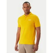 EA7 Emporio Armani polo majica moška bombažna z elastanom