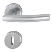 HOPPE garnitura kljuk ALTA, z rozeto ključ, 39-47 mm, inox mat