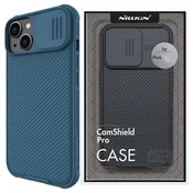 Nillkin CamShield Pro MagSafe ovitek za iPhone 14 Plus, moder
