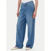 PINKO Jeans hlače 104601 A2DR Modra Relaxed Fit