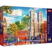 Trefl Sestavljanka Premium 1000 kosov - Čas za čaj: Pogled na London - čajna ura: 1000 kosov - Tea Tea - Pogled na London