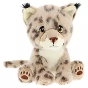 Plišana igracka s kopcom Keel Toys Keeleco – Divlja macka, 14 cm