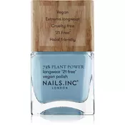 Nails Inc. Plant Power dolgoobstojen lak za nohte odtenek Clean To The Core 14 ml