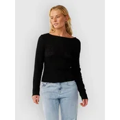 Rip Curl Bossa Nova Textured ženska majica z dolgimi rokavi black