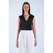 Trend Alacati Stili Ženska bluza Alc-X15095, Crna