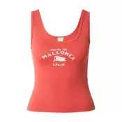 Abercrombie & Fitch Top COASTAL MALLORCA svetlo modra/svetlo rdeča/bela