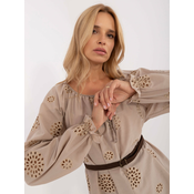 Blouse-LK-BZ-509747.80-dark beige