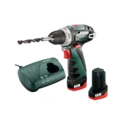 METABO PowerMaxx BS Basic Akumulatorski vrtalnik 12V, 2x2Ah in polnilnik v kartonu