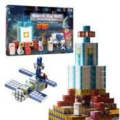 Jojoy Magnetni gradbeni komplet, set 106 magnetnih kock, magnetni gradniki | MAGSET Vesolje, (5000091479)