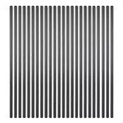 VEVOR Stopniščni balustri okrogla cev 19x914 cm črn kovinski