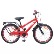 Otroško Kolo 18 Palcev za 5-7 let Rdeča - vidaXL - Rdeča - 13 - 123 x 51 x 78 cm - 2025-vidaXL