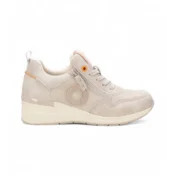 Refresh za ženske. 17228002-HIELO Superge 172280 beige (36), Bež, 3 do 5 cm, Zip, Priložnostno