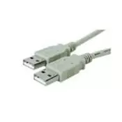 MicroConnect Kabel USB2.0 A-A 1m M-M, Siv