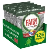 Kapsule za perilicu posuda Fairy - Platinum Plus, Anti-Dull, 125 komada