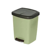 Kanta za otpatke sa pedalom Luxis 16 L - zelena/antracit