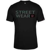 Muška majica kratkih rukava Street wear 011 Sepia, Crna