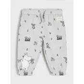 Sinsay - Jogger trenerke Moomin - svetlo siva