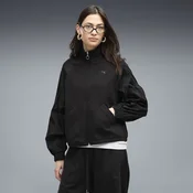 PUMA HER Relaxed Full-Zip Jacket Women, Clothing, Black, M