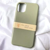 Infostyle Ovitek iz naravnega materiala Natural za Samsung Galaxy S23 Ultra Temno zelena/EKO